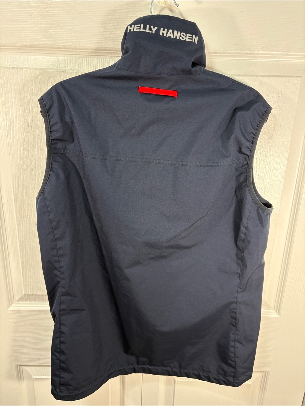 Helly Hansen Navy Sailing Vest Fleece Lined Windproof Full Zi - Picture 4 of 10